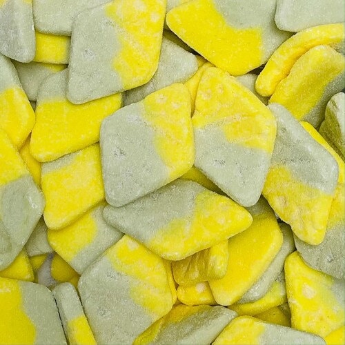 BUBS Sour Tutti Frutti Marshmallow Rhombus - Ozzie And The Danes